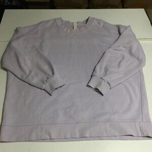 Lululemon Perfectly Oversized Crewneck Womens Size 12 Purple LW3DUTS